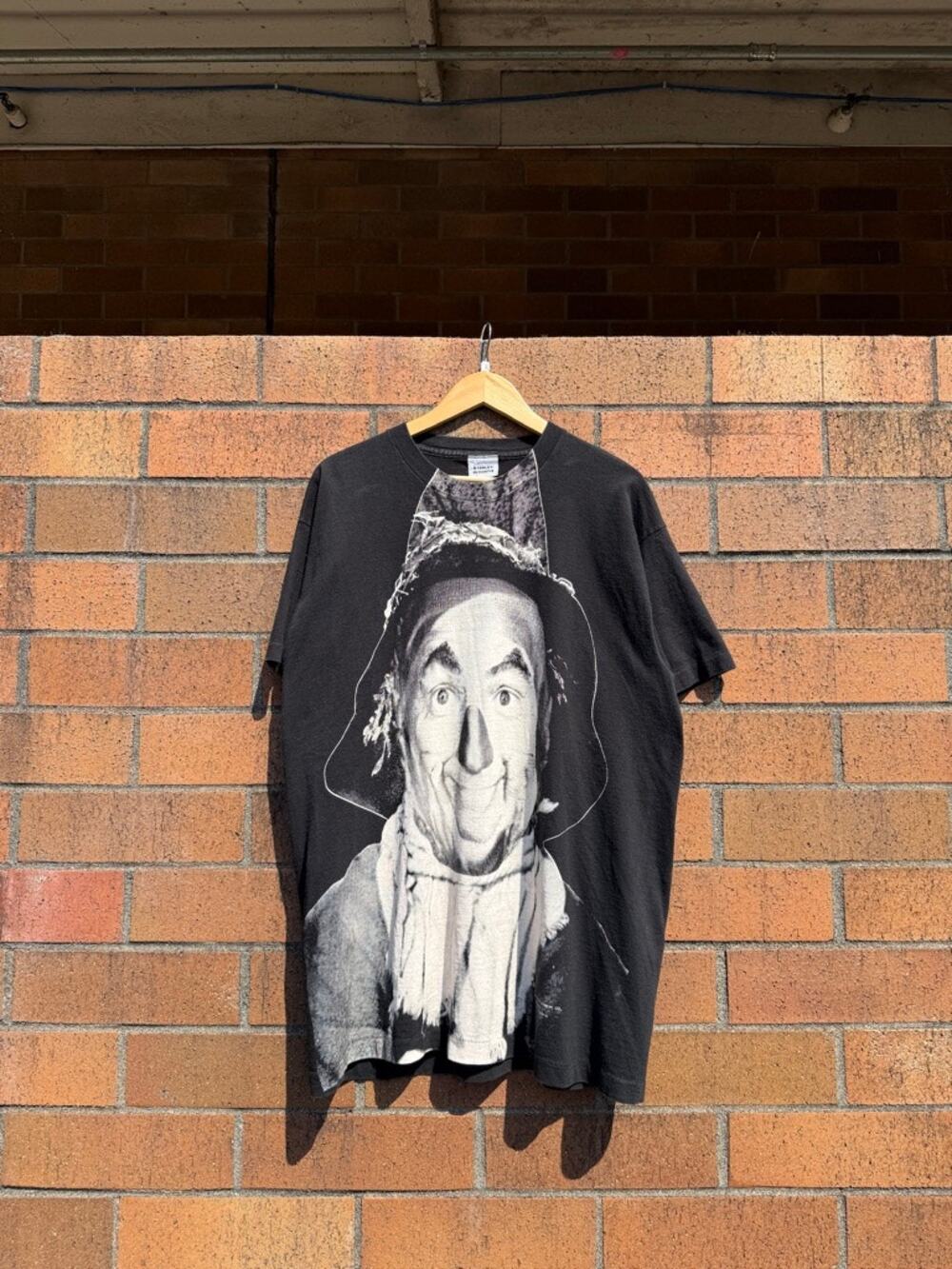 1992 Stanley Desantis Wizard of the Oz Scarecrow 90s Vintage Movie Tee Shirt
